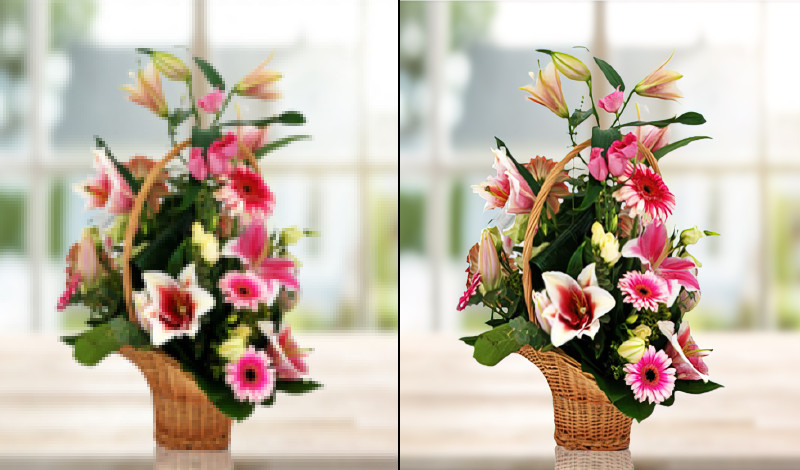 رفع دقة الصور وتوضيحها الى 4K / 8K