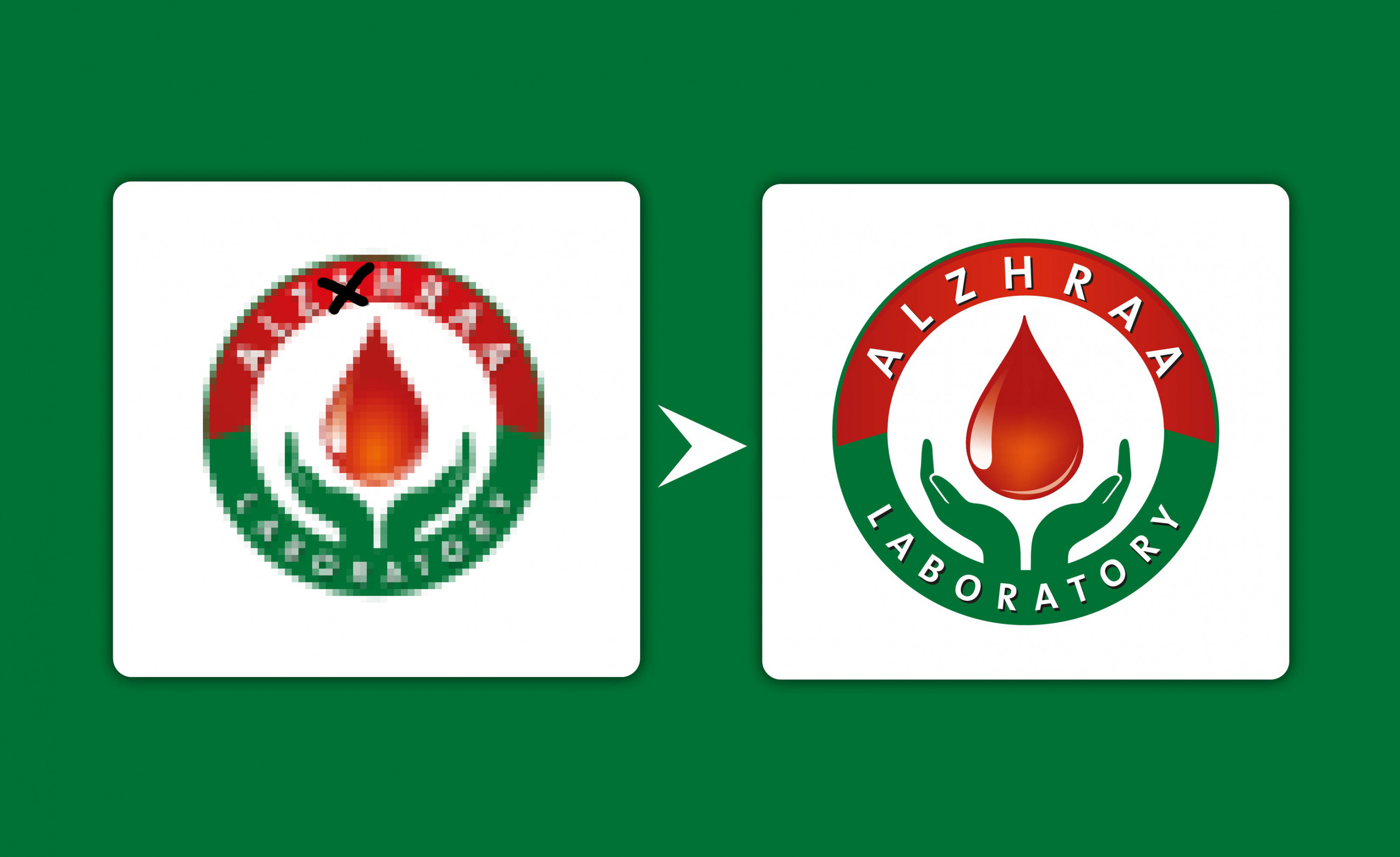 إعادة تصميم الشعارات لزيادة الدقة والوضوح