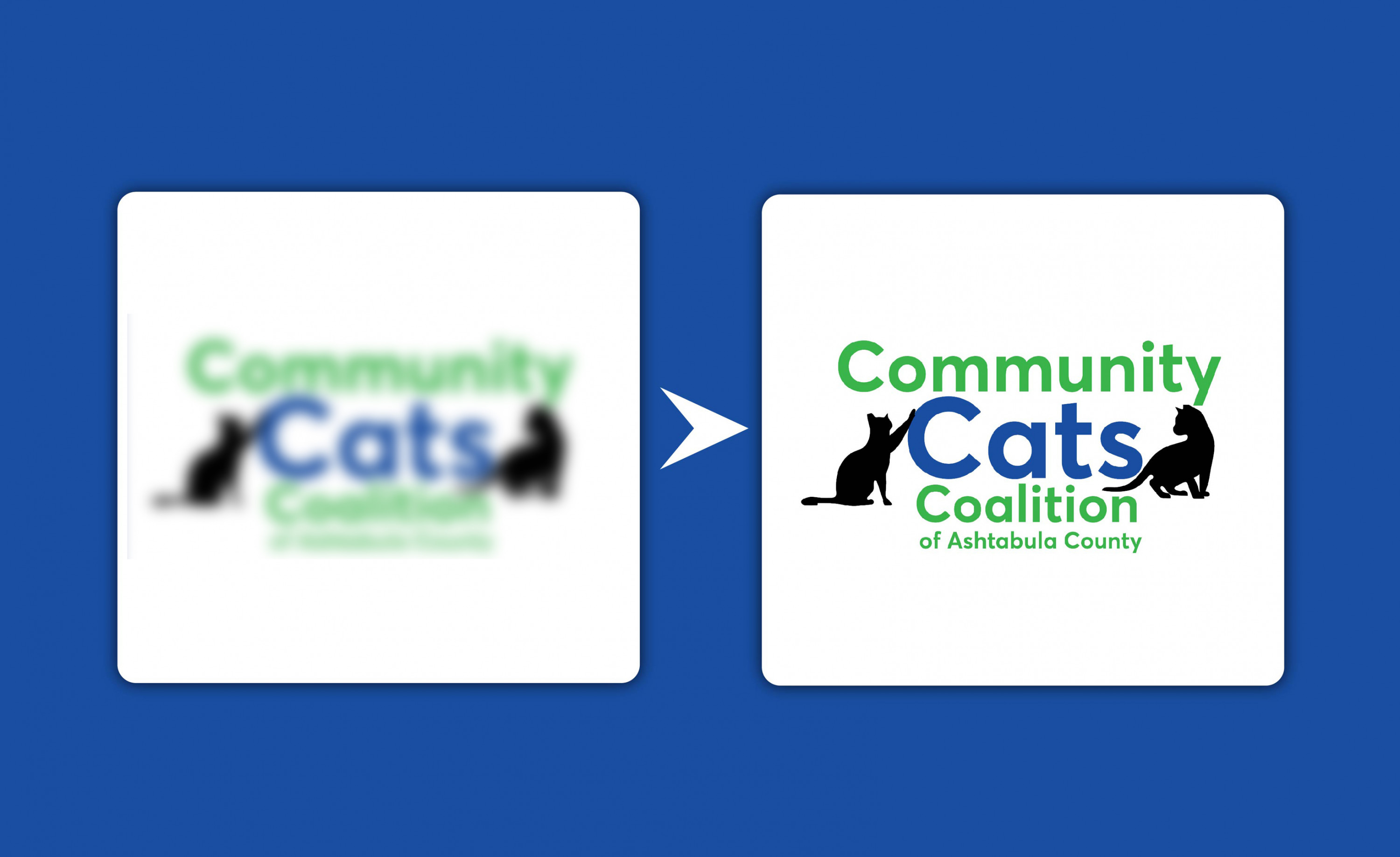 إعادة تصميم الشعارات لزيادة الدقة والوضوح