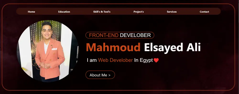 برمجة موقع معرض أعمال (Portfolio) احترافي يعرض مهاراتك وإنجازاتك