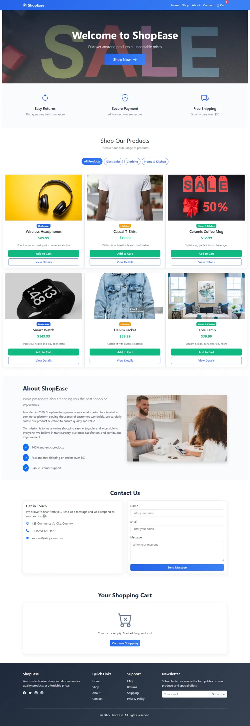 انشاء صفحة هبوط