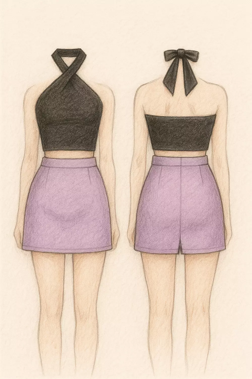 رسم وتصميم أزياء ورسوم فنية احترافية – تصاميم مبتكرة وفريدة