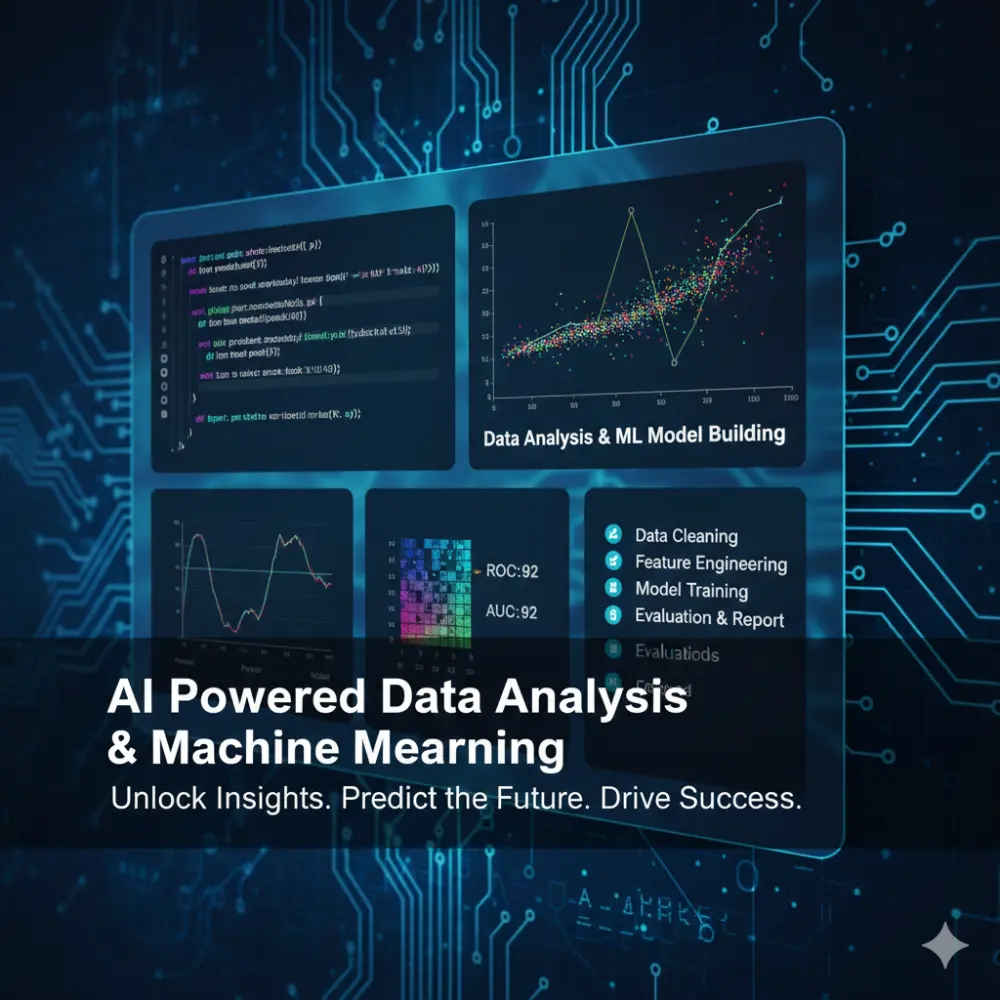 بناء نموذج تعلم آلي وتحليل بيانات احترافي باستخدام Python