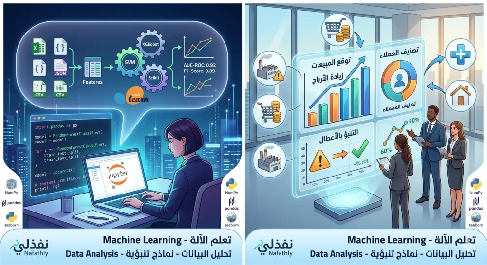 نموذج تنبؤ مخصص لبياناتك Custom Predictive ML Model