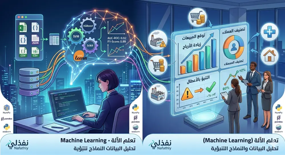 نموذج تنبؤ مخصص لبياناتك Custom Predictive ML Model