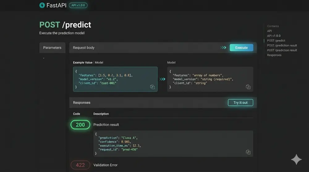 نشر نموذج الذكاء الاصطناعي كـ API احترافية جاهزة للإنتاج