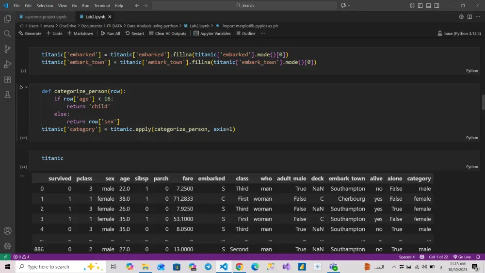 تحليل البيانات الإحصائي واستخراج الرؤى باستخدام Python