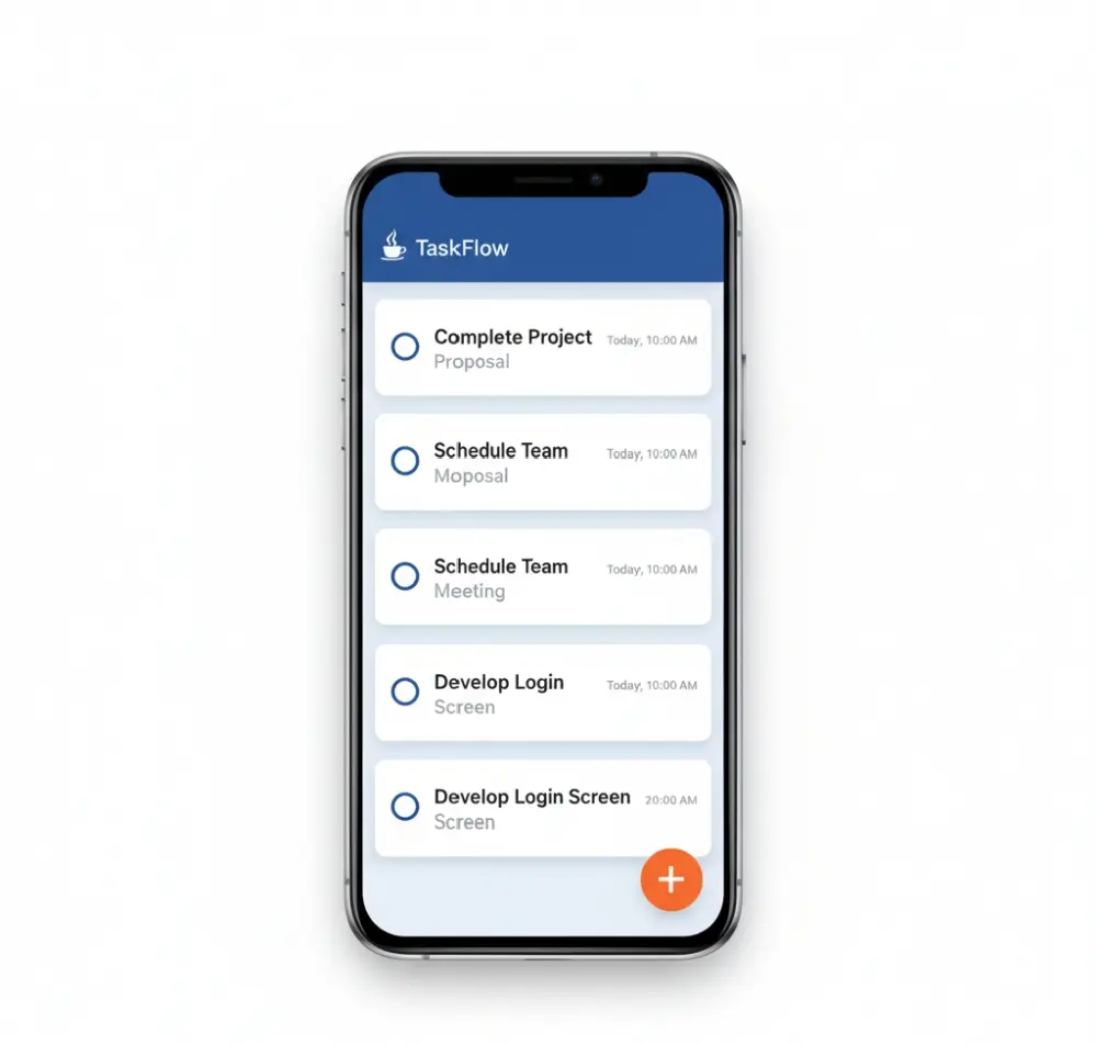 برمجة وتصميم تطبيق أندرويد بسيط باستخدام Java