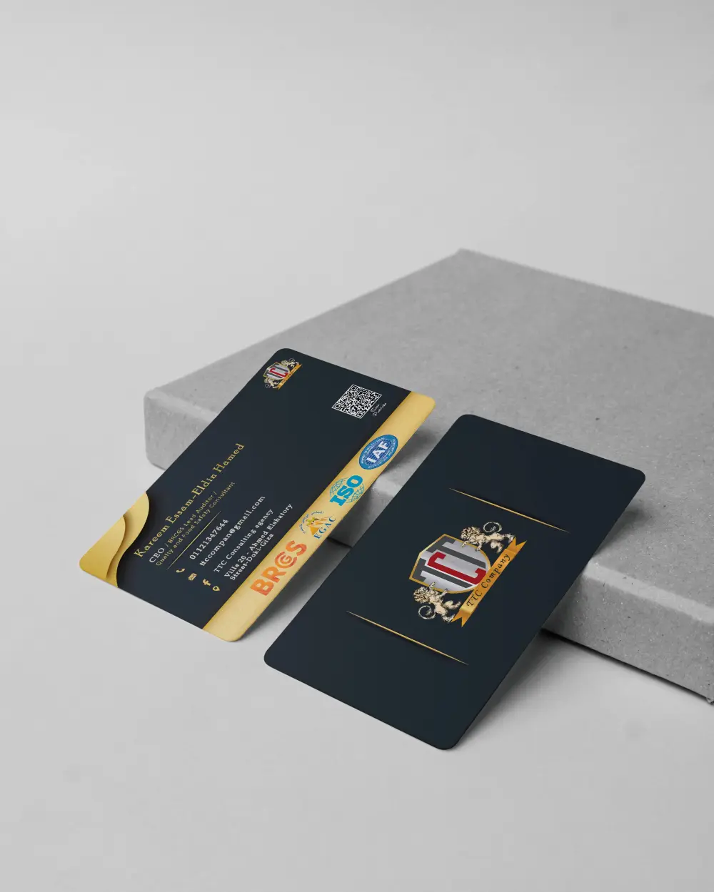 تصميم كارت شخصي يميزك