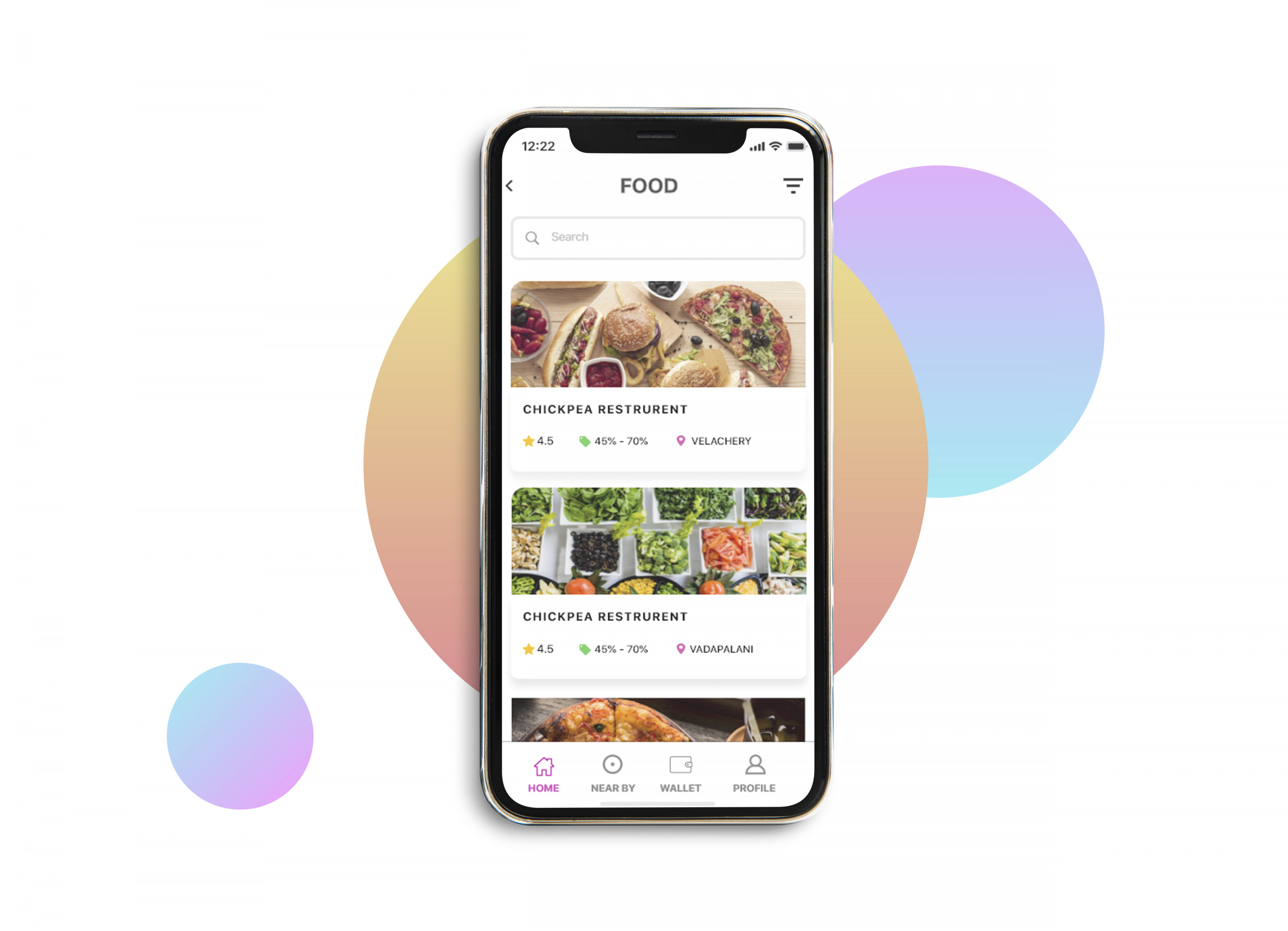 تصميم واجهة تطبيق واحدة مقابل 5$
