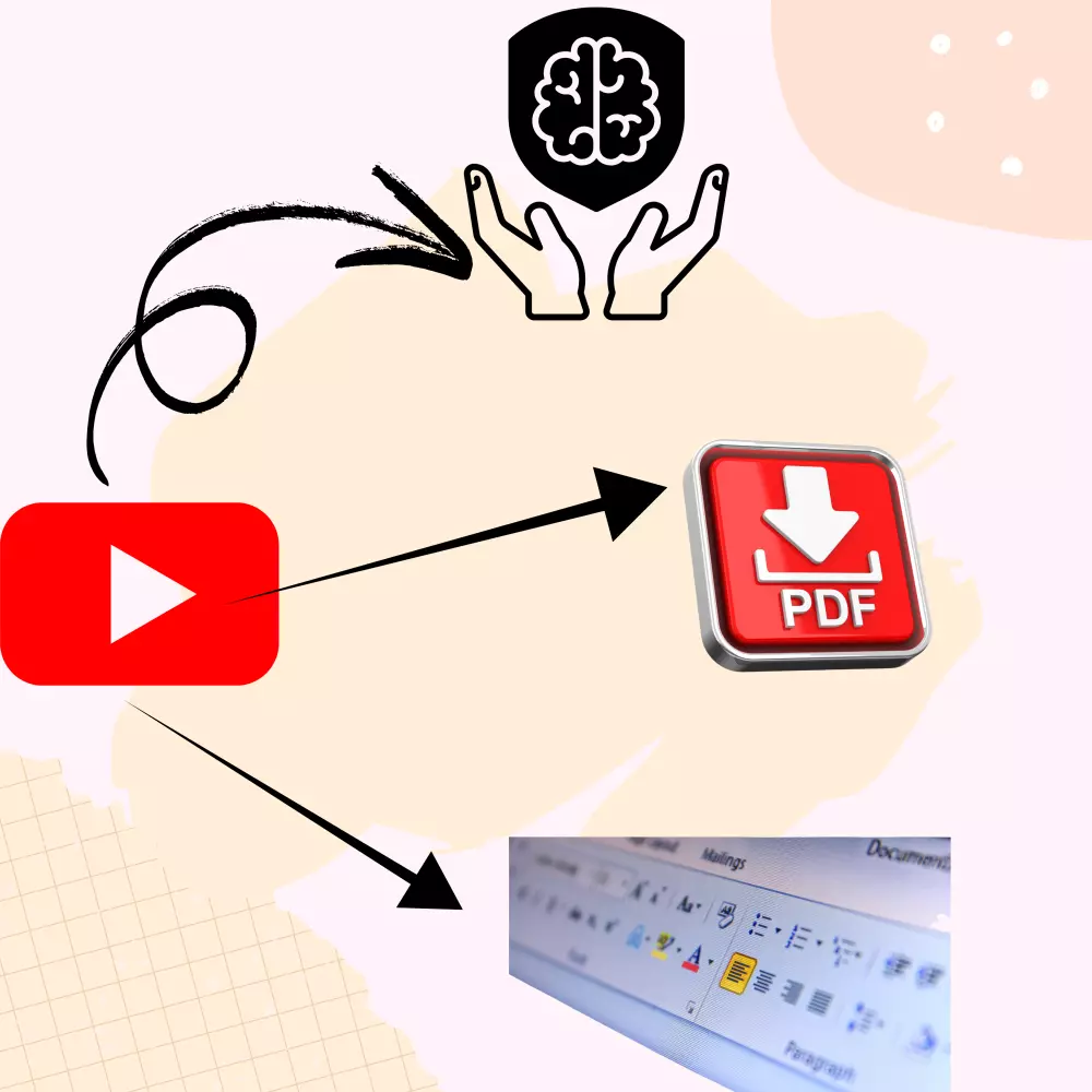 تفريغ الفيديوهات وتلخيصها