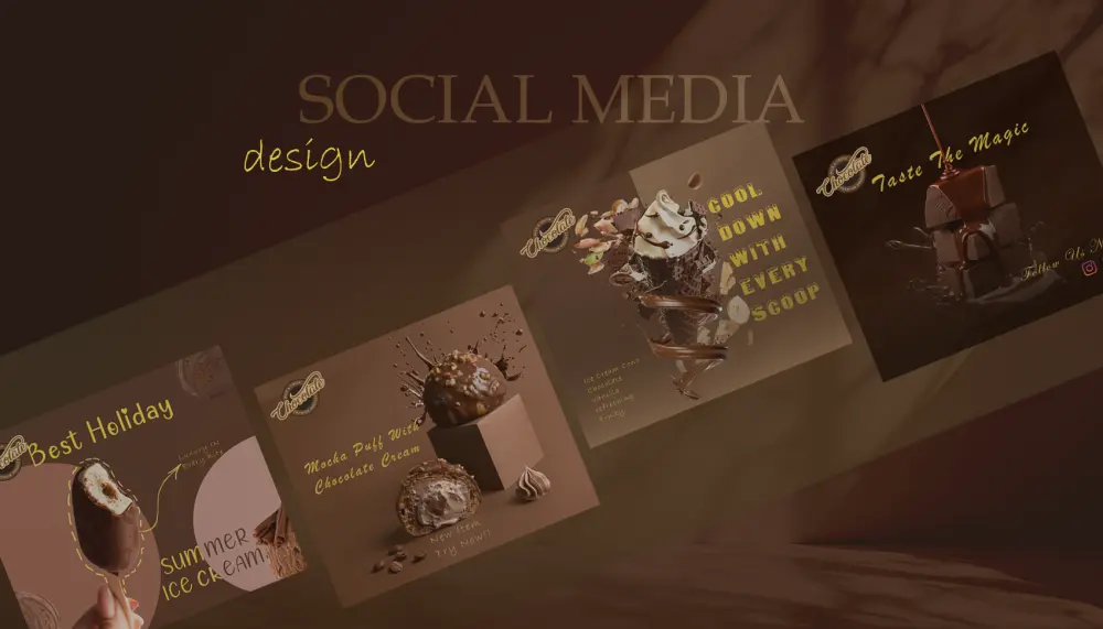 تصميم بوست سوشيال ميديا احترافي وعصري