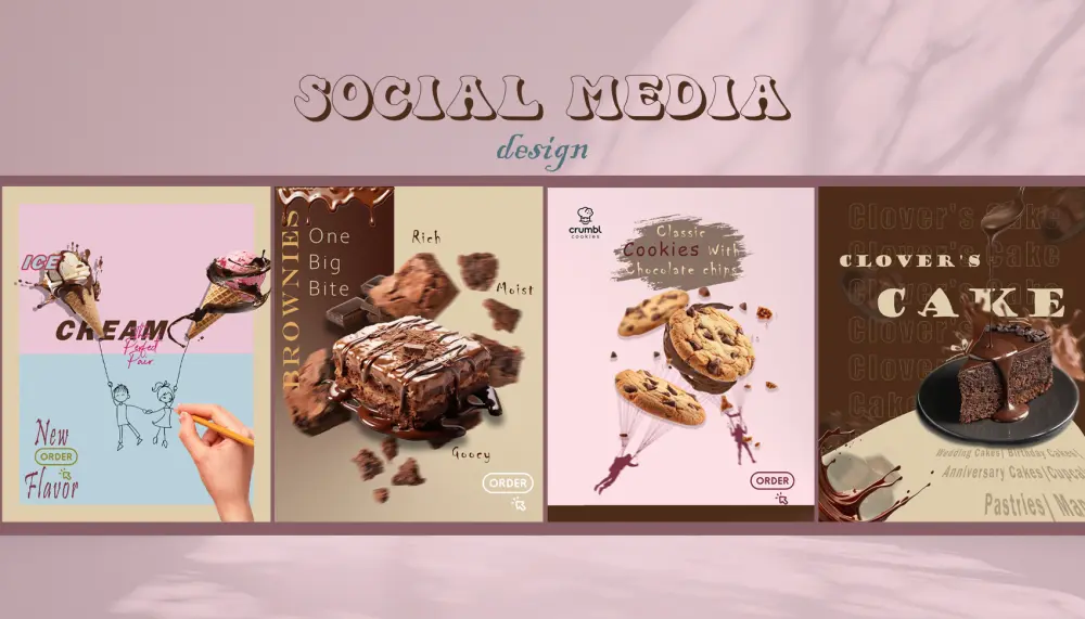 تصميم بوست سوشيال ميديا احترافي وعصري