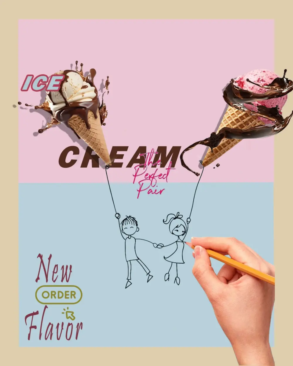 تصميم بوست سوشيال ميديا احترافي وعصري