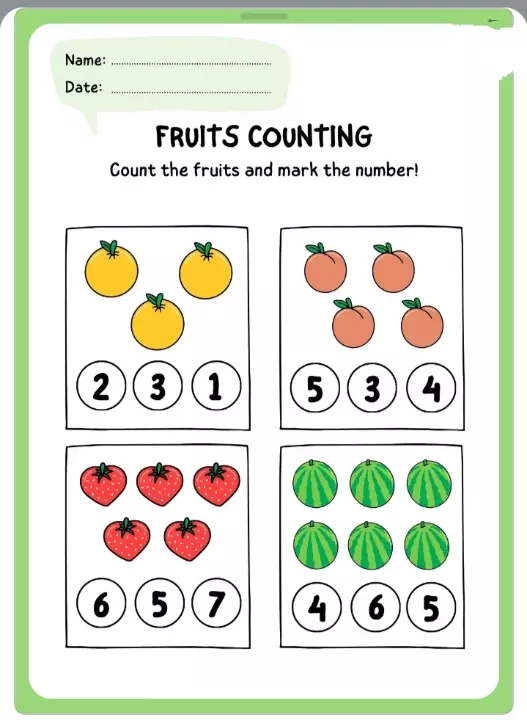 تصميم محتوى تعليمي للأطفال | بطاقات وأنشطة ملونة لتعليم الحروف والأرقام