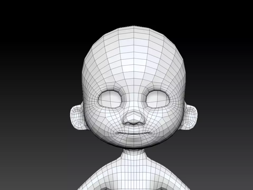 نحت وتصميم شخصية stylized ثلاثية الابعاد