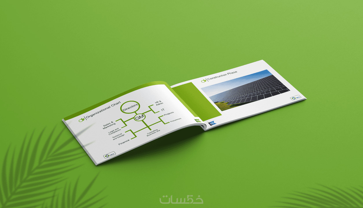 تصميم بروفايل وهوية بصرية إبداعية