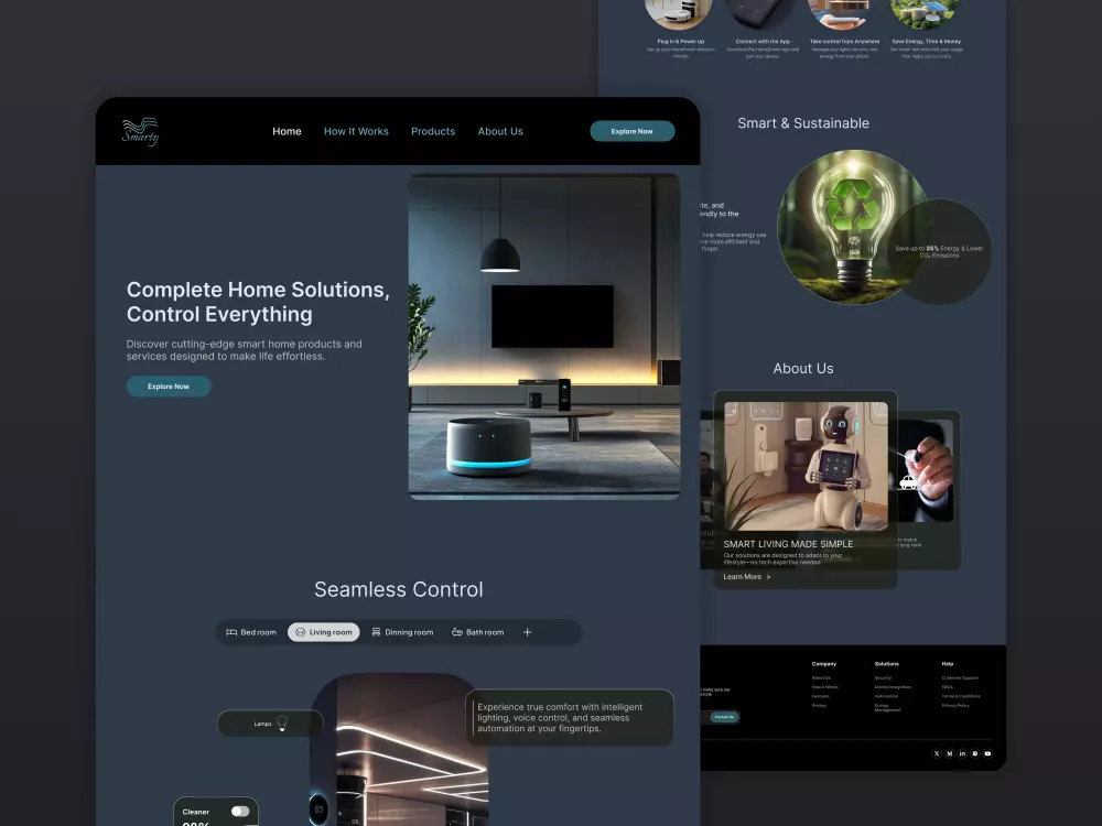 تصميم صفحة هبوط Landing Page