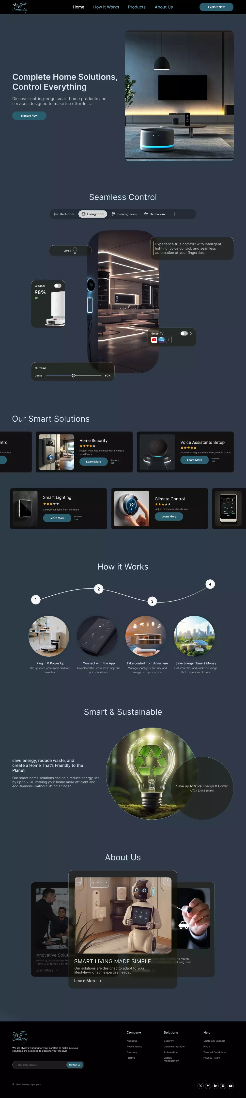 تصميم صفحة هبوط Landing Page
