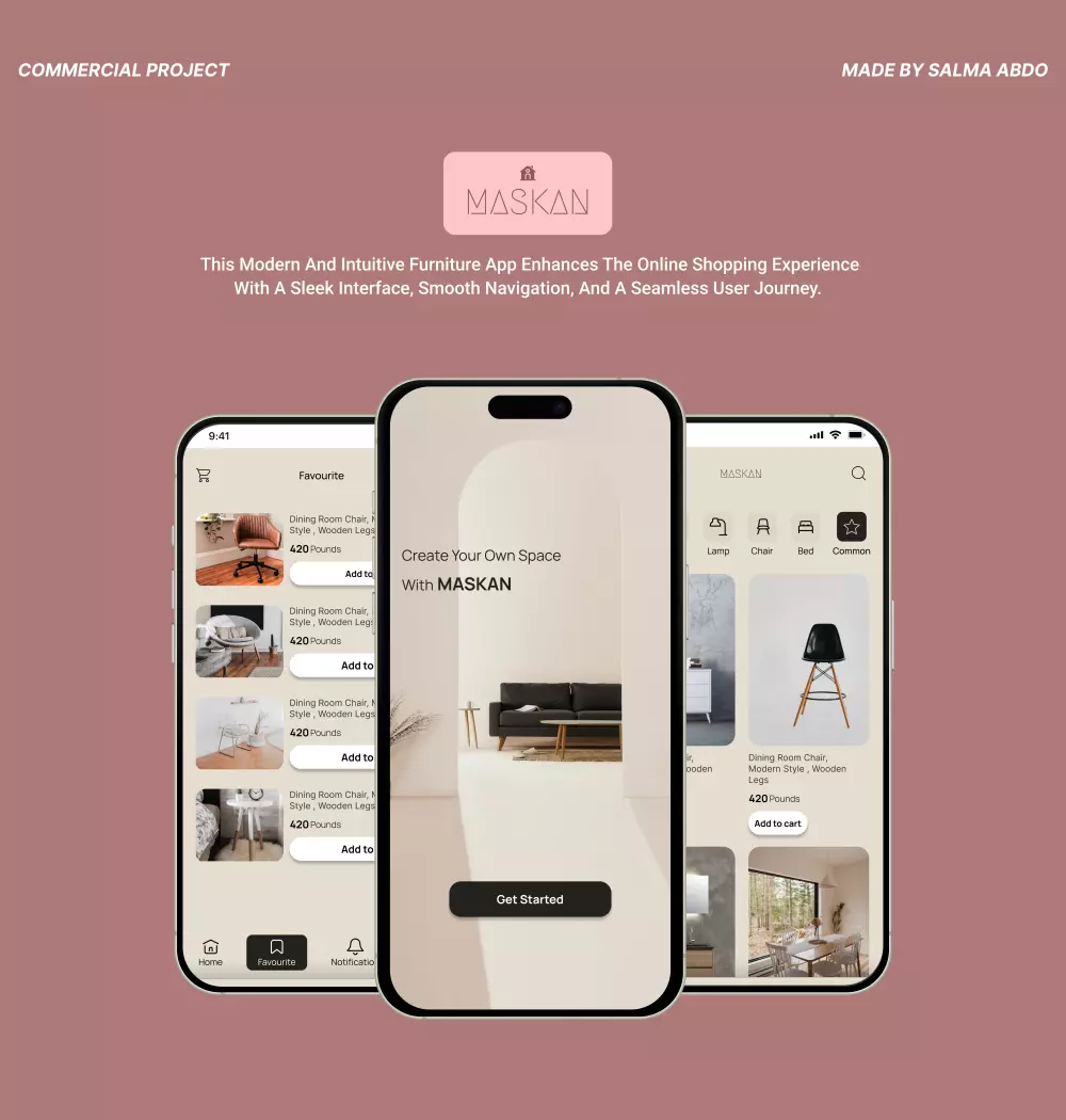 تصميم واجهة تطبيق Mobile App باستخدام Figma
