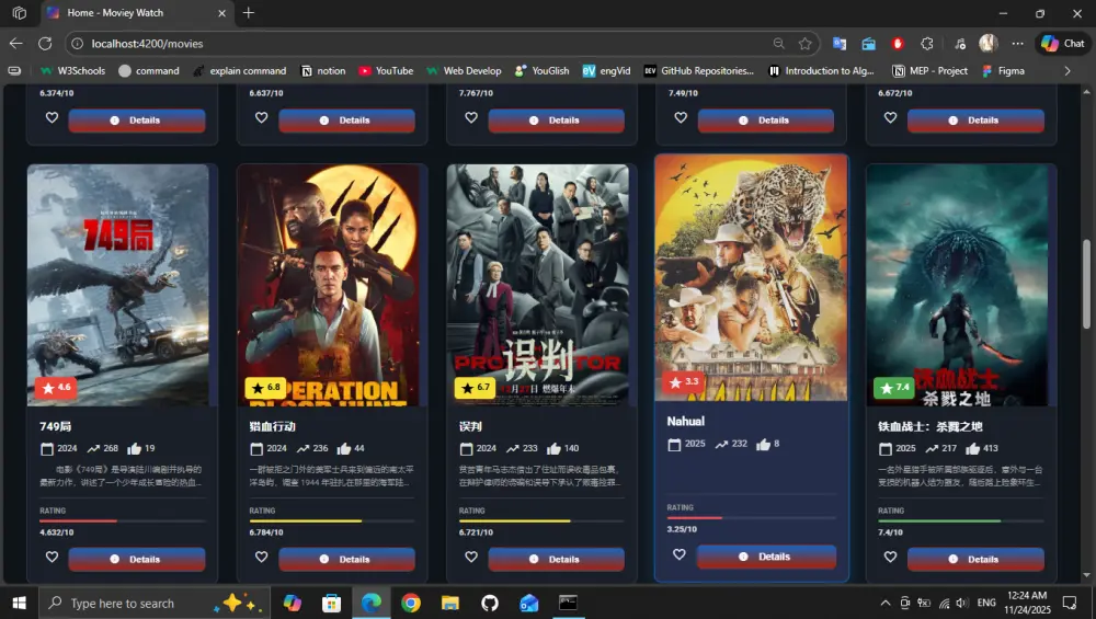 تصميم صفحة ويب احترافية متكاملة بـ ASP.NET Core و Angular