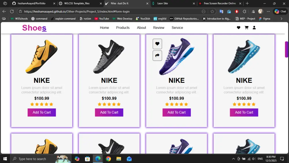 تصميم صفحة ويب احترافية متكاملة بـ ASP.NET Core و Angular