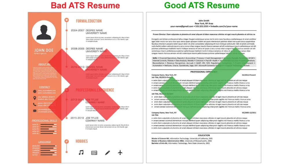 إنشاء سيرة ذاتية احترافية متوافقة مع نظام ATS