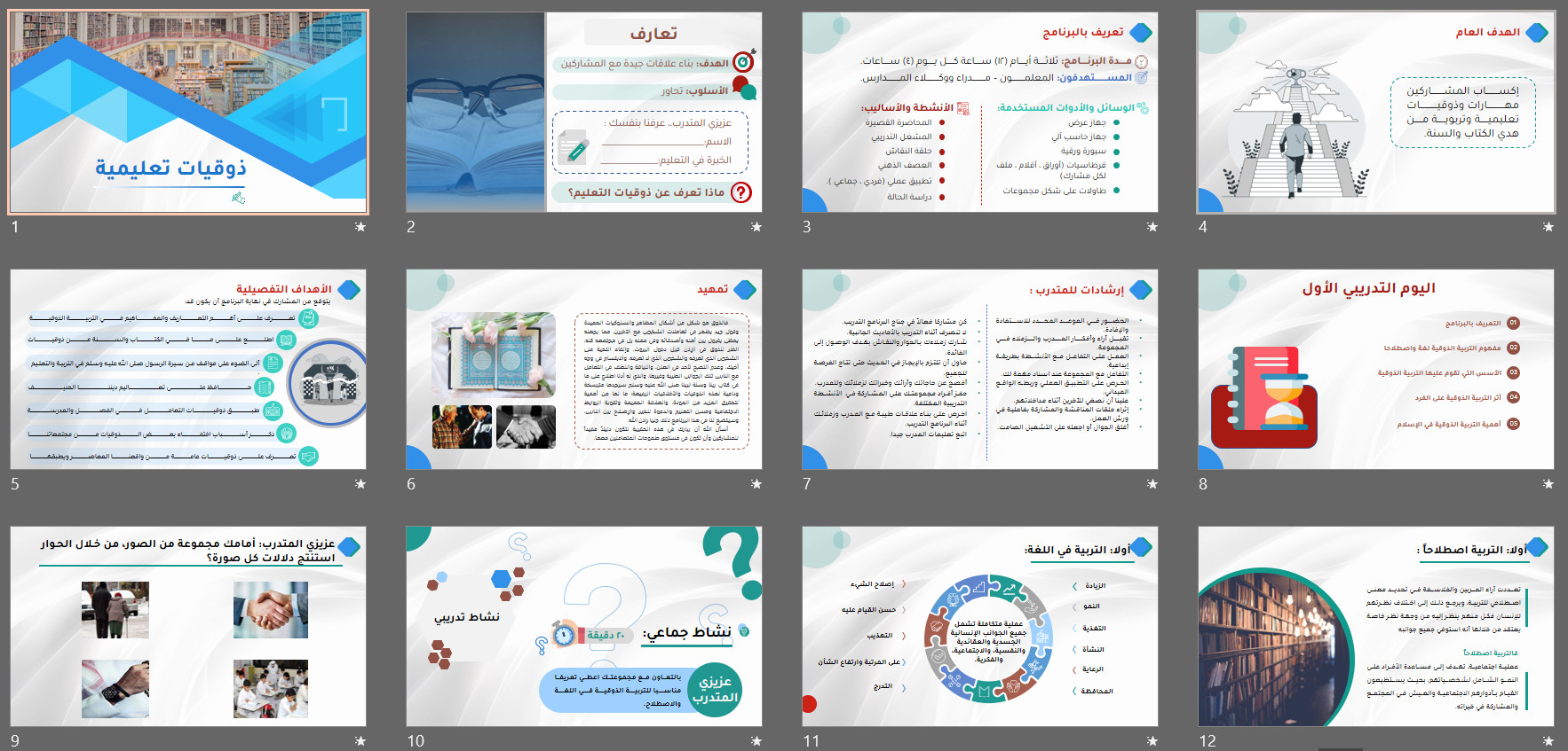 تصميم عروض تقديمية احترافية