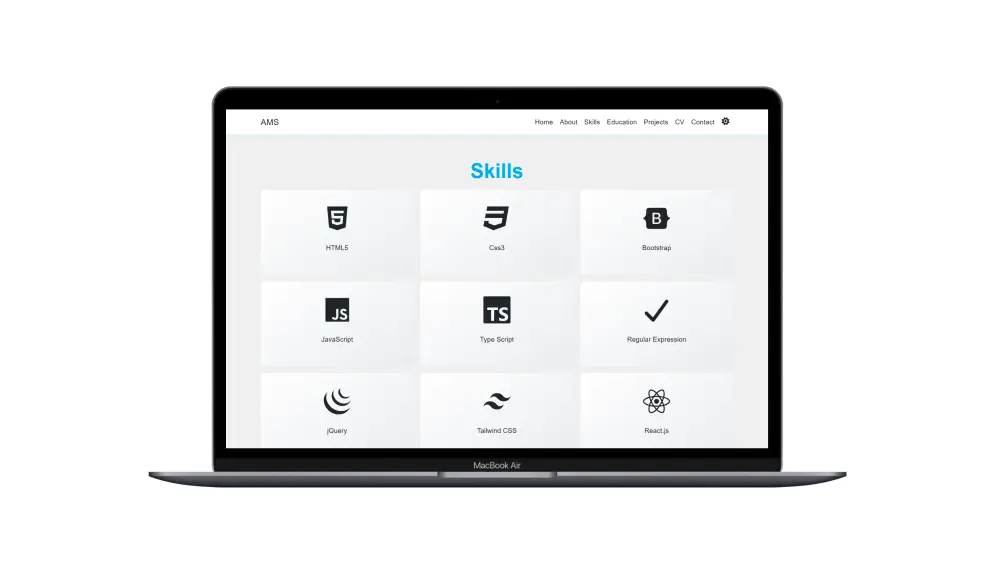 تصميم موقع بورتفوليو احترافي لعرض أعمالك (Portfolio Website)