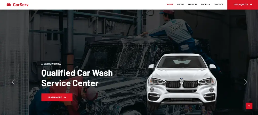 برمجة و تطوير موقع ويب احترافي متجاوب HTML CSS JS