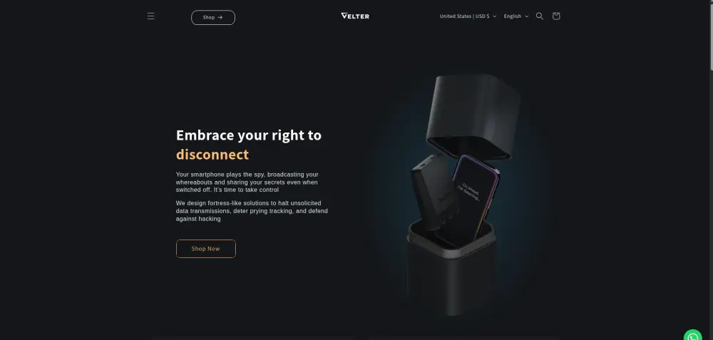 متجر الكتروني على شوبيفاي