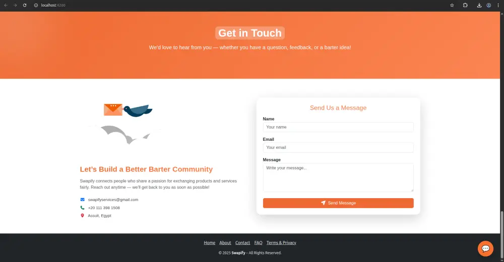 منصة خدمات (Marketplace) مخصصة بالكامل