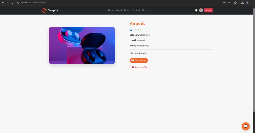 منصة خدمات (Marketplace) مخصصة بالكامل