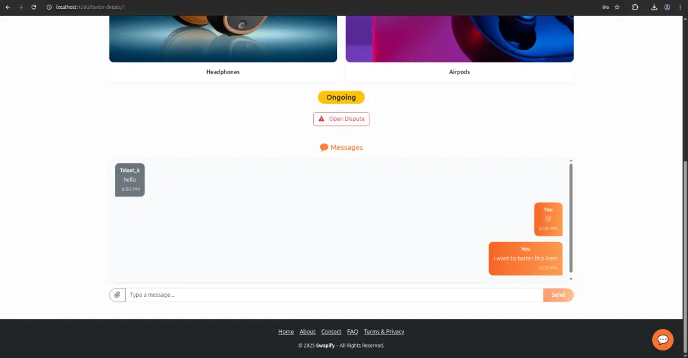 منصة خدمات (Marketplace) مخصصة بالكامل