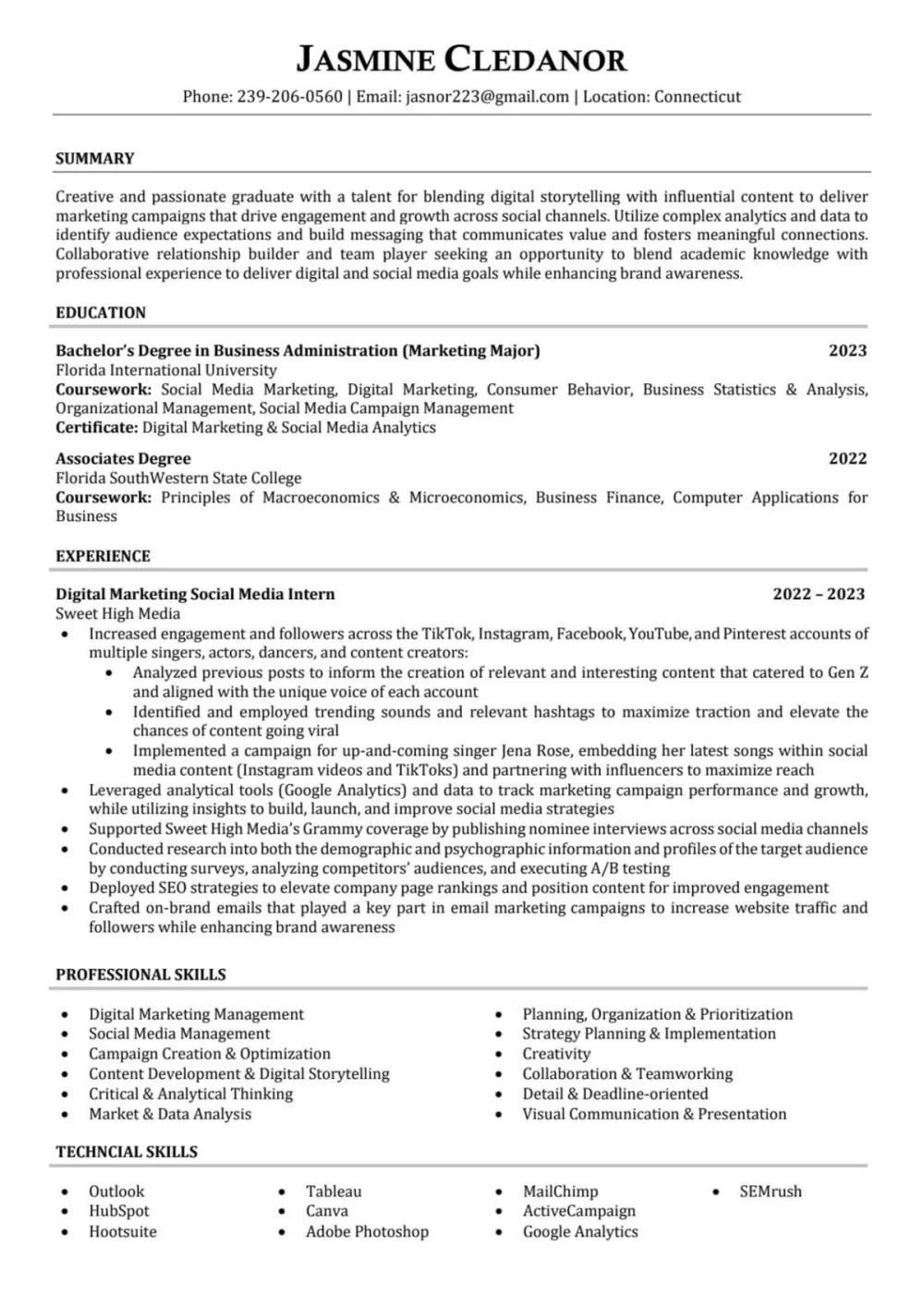 كتابة سيرة ذاتية احترافية بنظام ATS