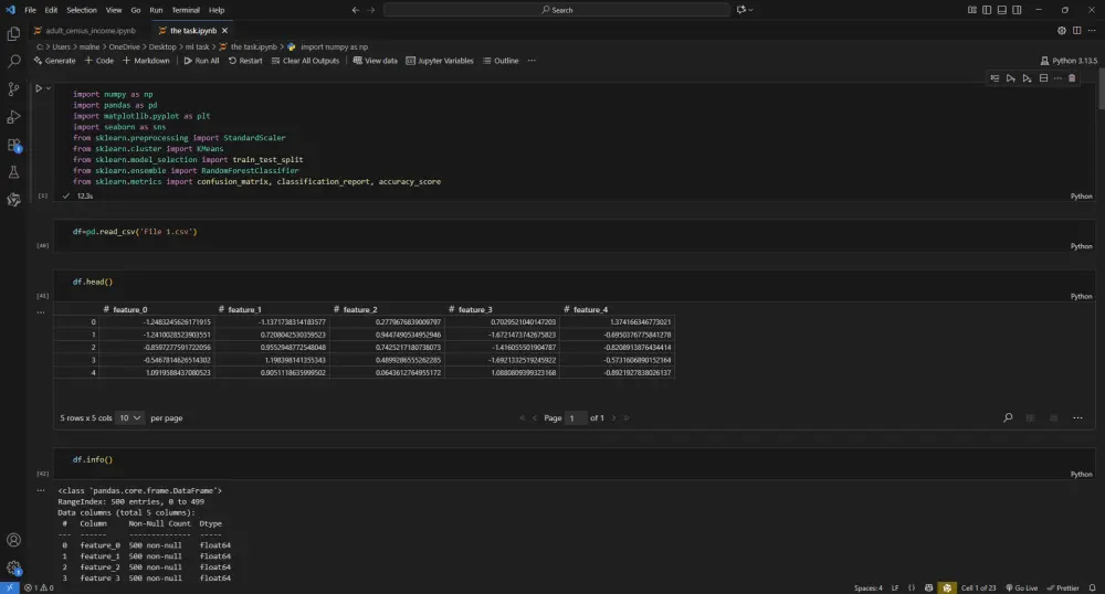 تحليل بيانات مبتكر مع تصميم حلول Machine Learning متكاملة