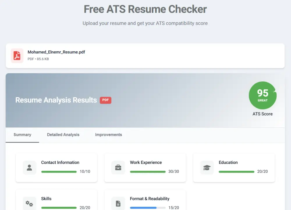 تصميم CV متوافق مع ATS و تحسين حسابLinkedIn