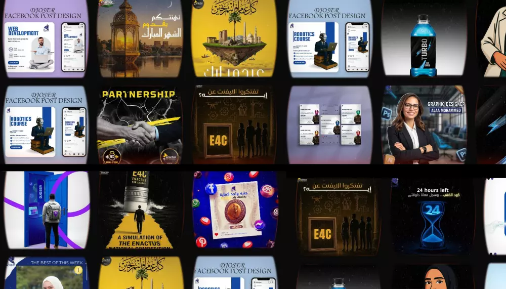 تصميمات سوشيال ميديا