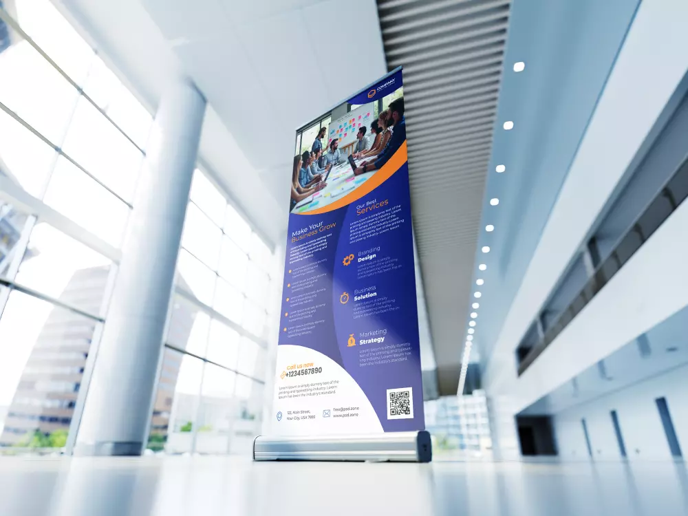 تصميم رول أب احترافي (Rollup)