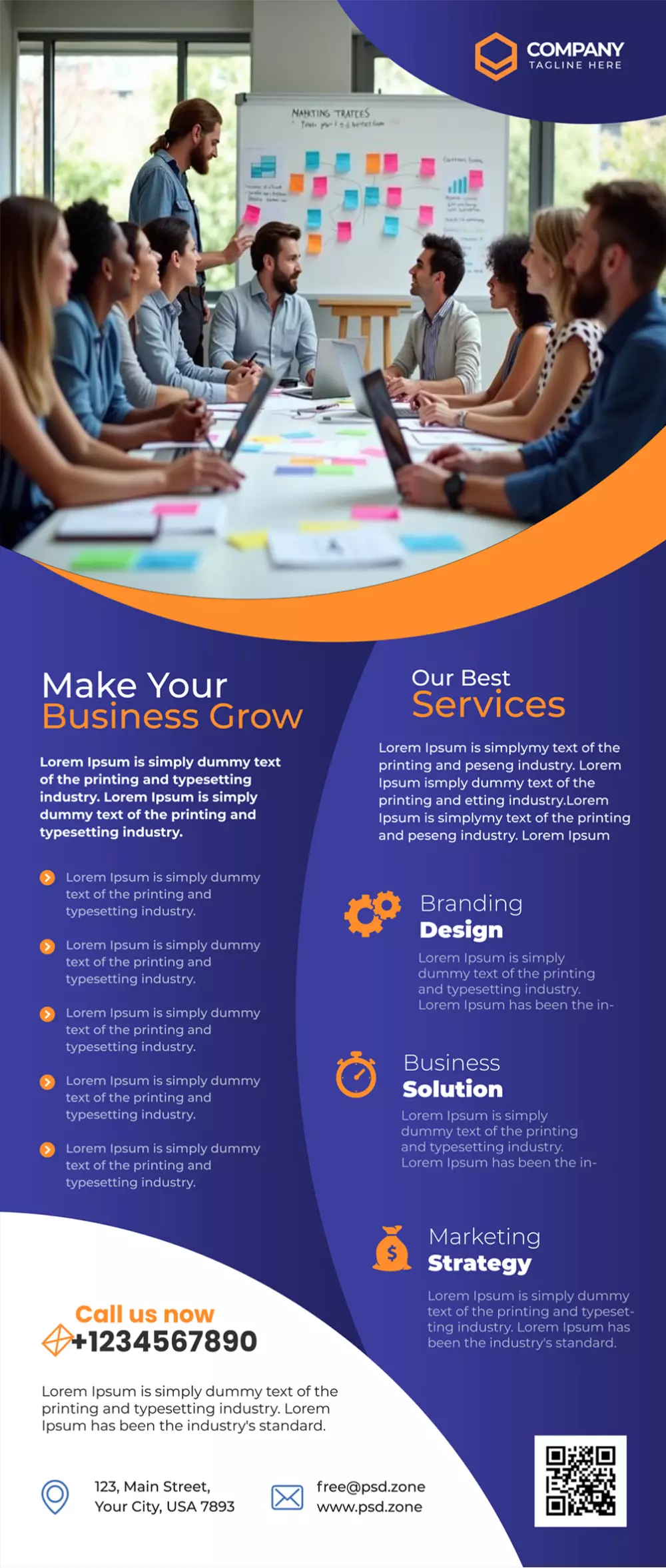 تصميم رول أب احترافي (Rollup)