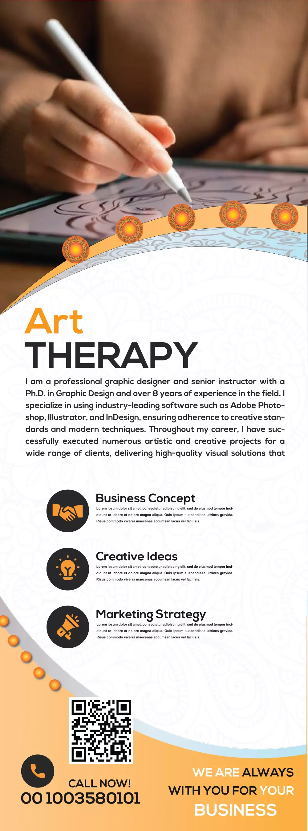 تصميم رول أب احترافي (Rollup)