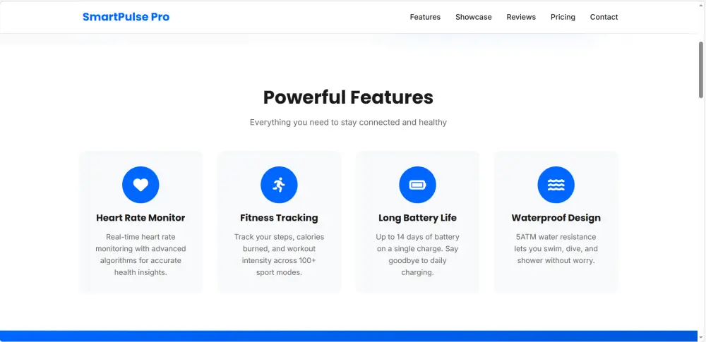 Landing Page احترافية ومتجاوبة لعرض أي منتج وزيادة التحويلات