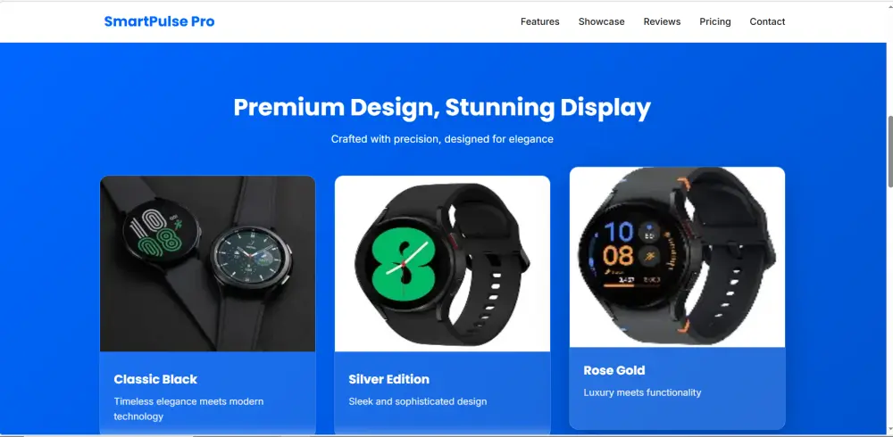 Landing Page احترافية ومتجاوبة لعرض أي منتج وزيادة التحويلات