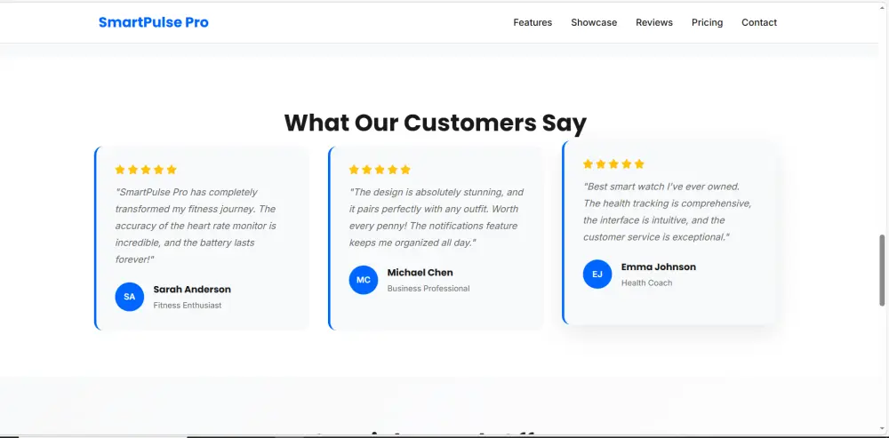 Landing Page احترافية ومتجاوبة لعرض أي منتج وزيادة التحويلات
