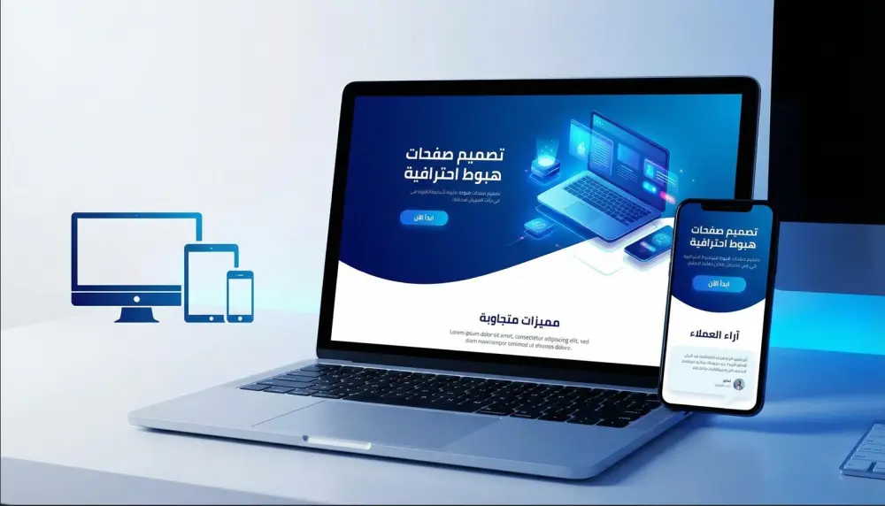 تصميم صفحة هبوط احترافية Landing Page