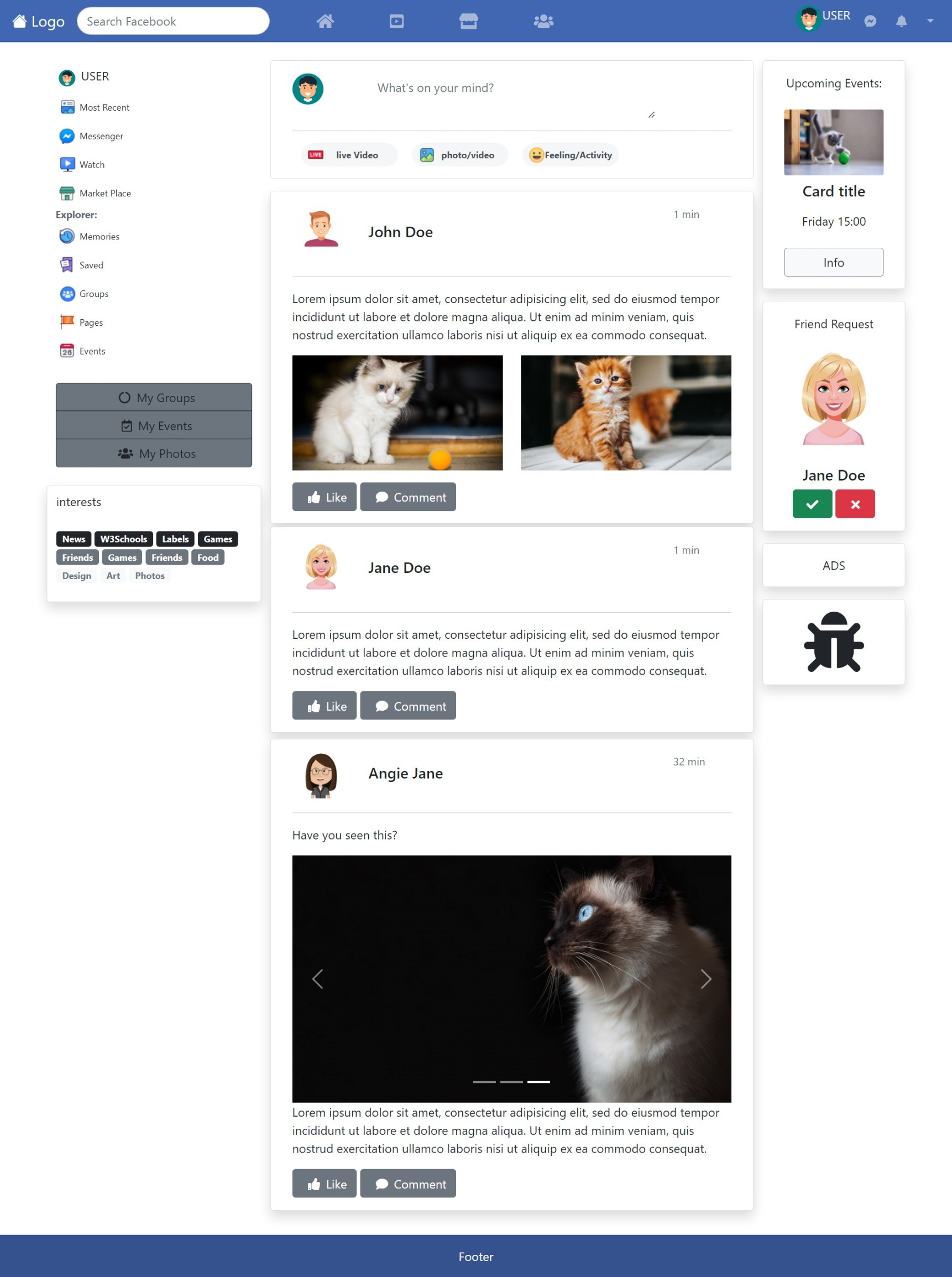 تحويل Figma/PSD/XD إلي HTML, CSS, JS متجاوب مع جميع الأجهزة