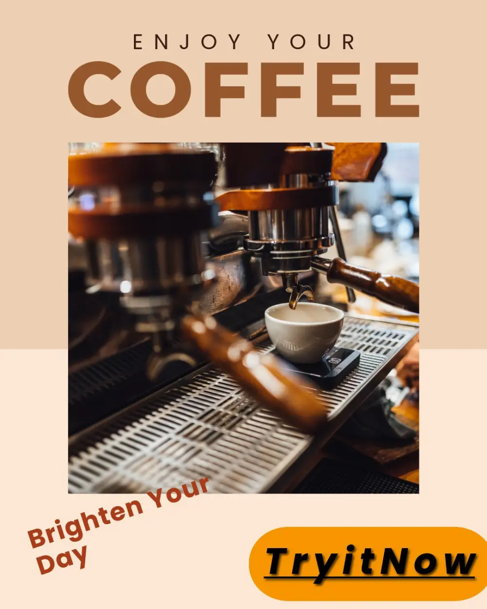 اعلان قهوه احترافي