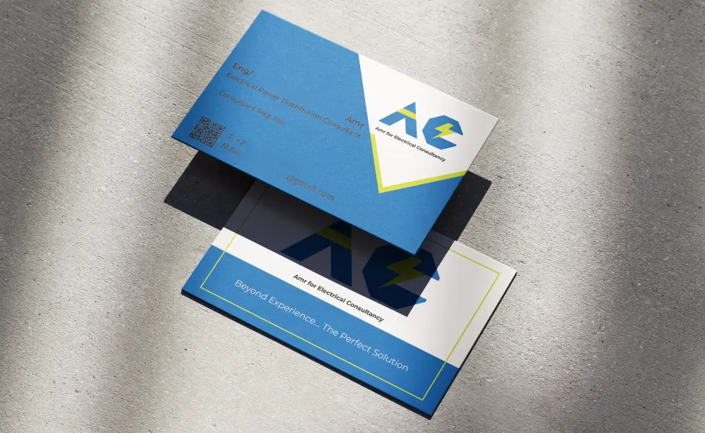 سأصمم لك بطاقة عمل (Business Card) احترافية لترك انطباع أول قوي