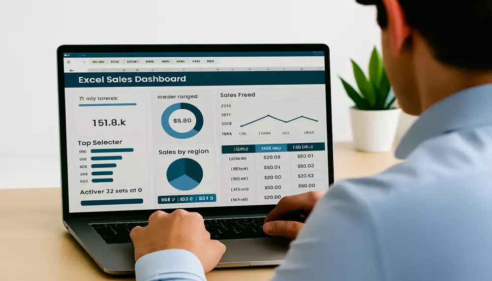 تحليل البيانات و انشاء لوحة تحكم تفاعلية بإستخدام Excel