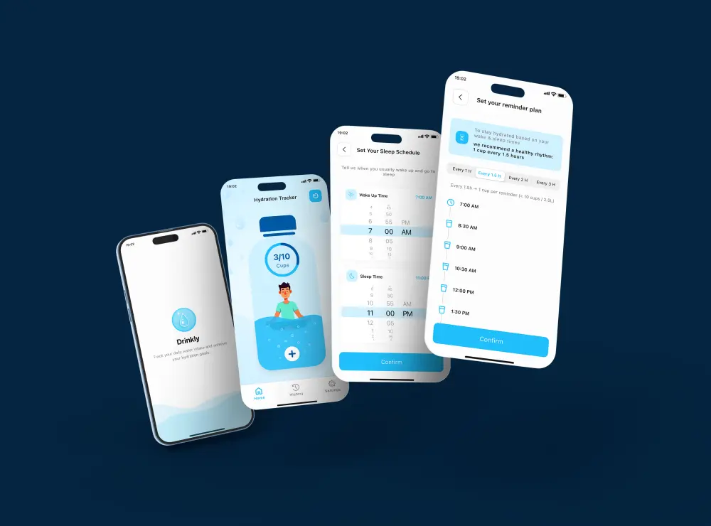 تصميم تطبيق موبايل كامل UI/UX بجودة عالية وجاهز للتسليم للمطوّر
